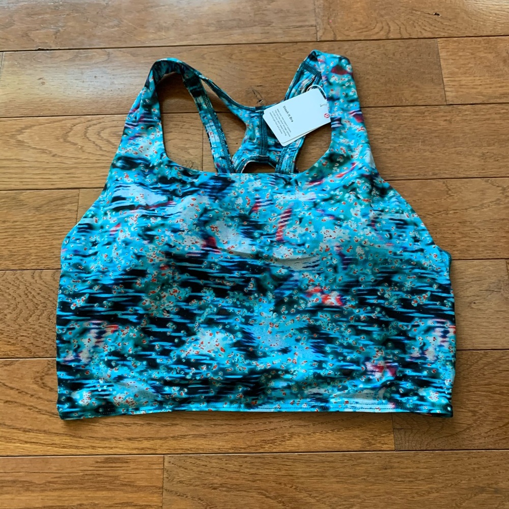 💕LULULEMON STASH IT BRA/CROP-QUICK START MULTI💕 - Picture 4 of 16